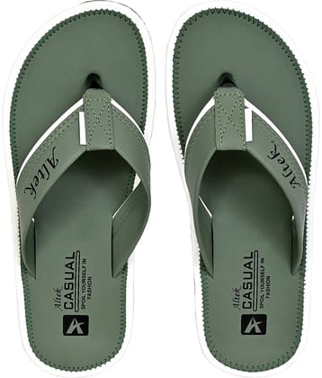 Chappal Wala Green Men's Thong Flip Flop