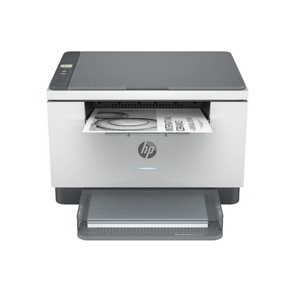 HP MFP M233DW Laserjet Printer Wireless, Print, Copy, Scan, Hi-Speed USB 2.0, Ethernet, Bluetooth LE, Up to 30 ppm, 150-sheet Input Tray, Auto Duplex Printing, Black and White, 6GX04A
