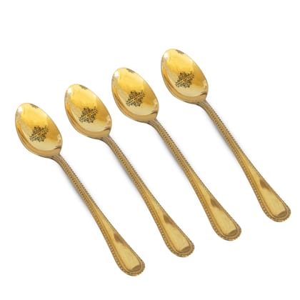 Brass Bedding Spoon, Serveware, Tableware, Dinnerware, Lenght 15.75 cm, Gold-4