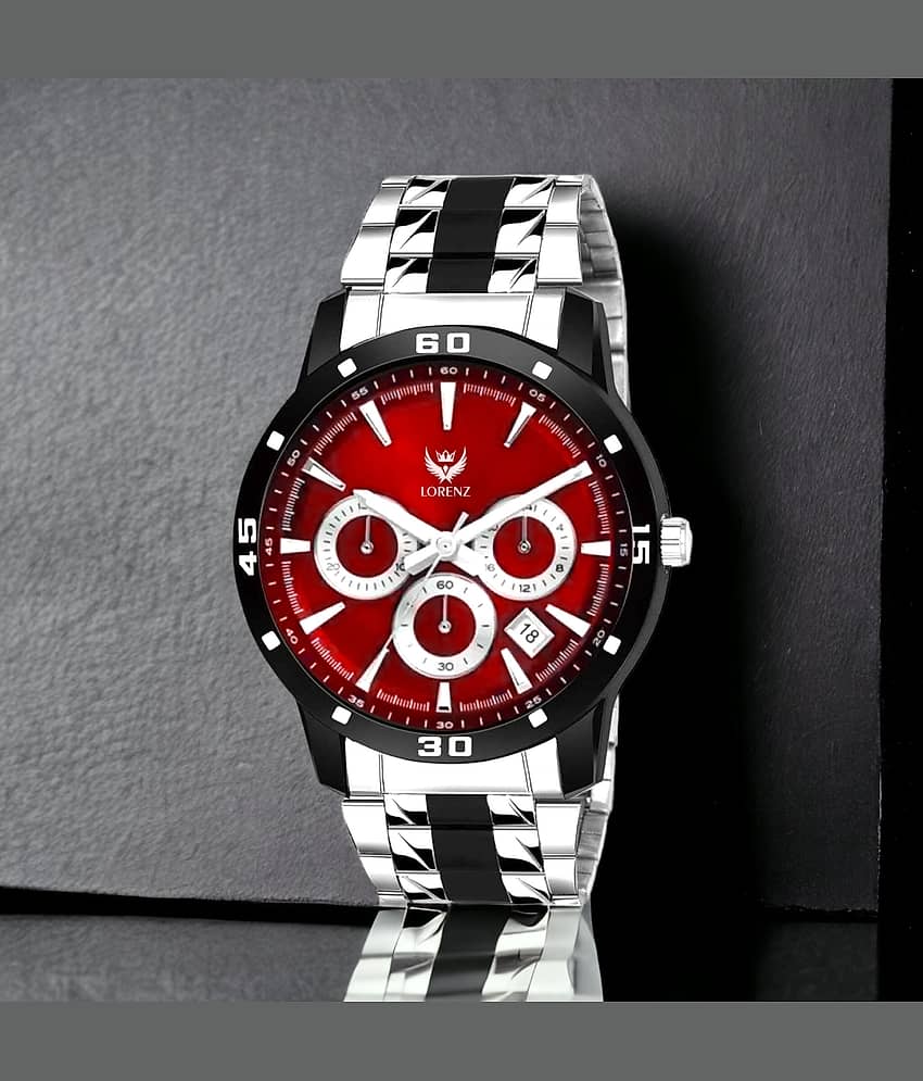Lorenz Silver Stainless Steel Analog Men's Watch