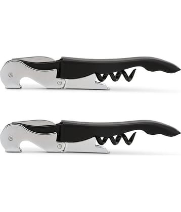 Black Stainless Steel Bottle Opener