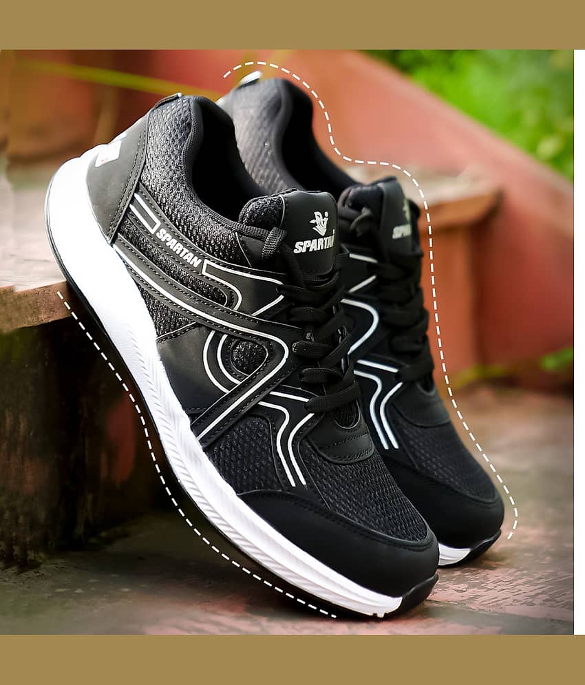 Spartan Spartan trendy Black Men's Sports Running Shoes