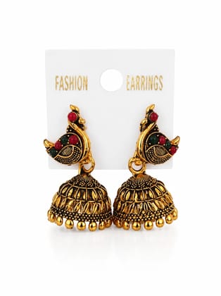 Golden Alloy Earring for Women Golden Alloy Earring for Women