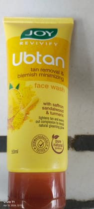 Joy Ubtan Tan removal & Face wash 