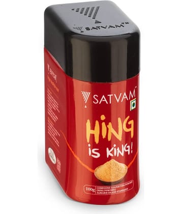 SATVAM Hing Powder (5 * 100g) Powder 500 gm Pack of 5