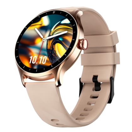 CELLECOR E2 Hype 1.50" (38.1mm) HD IPS Display Smart Watch, 500 Nits, 60Hz Refresh Rate, Bluetooth Calling, AI generated Watch Faces, 100+ Sports Modes, Health Suite, Voice Assistance (Gold Pink )