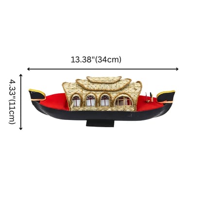 Kerala House Boat Miniature - Small