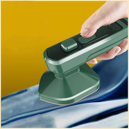 0312 Mini Steam Iron Handheld Garment Steamer for Clothes - Portable Travel Household Ironing Machine Fast Heat Up, Powerful Steam, Compact Design for Travel and Home Quilting Sewing Iron Useful Gifts For Family Members, Friends, Birthday (1 Pc)