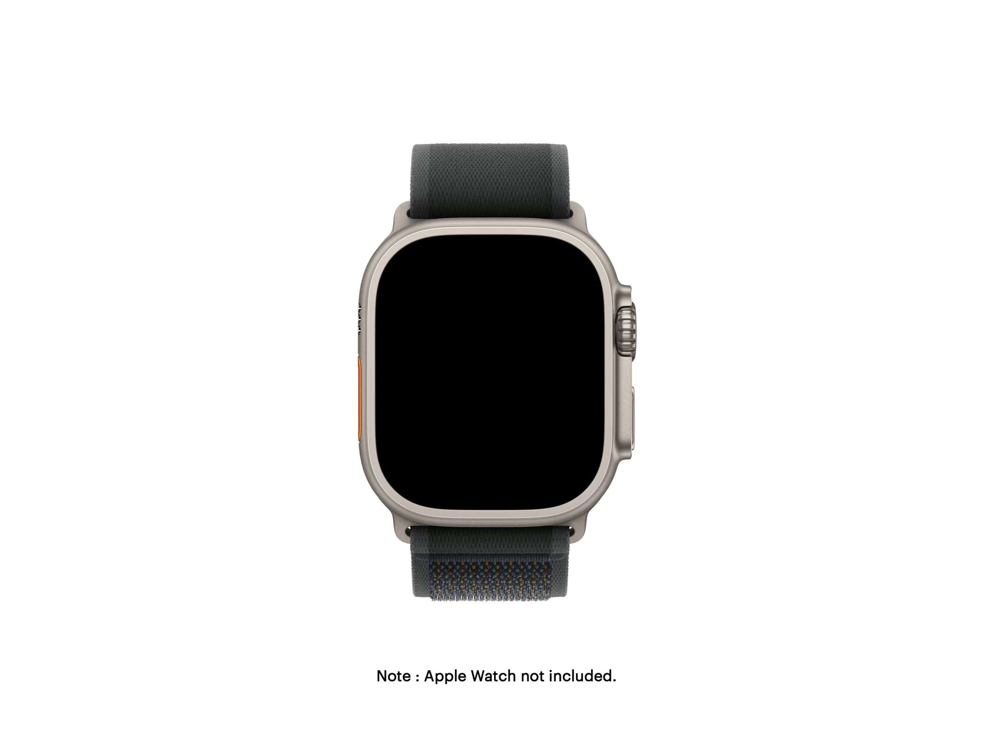DailyObjects Pull Tab Nylon Weave Apple WatchBand (38/40/41mm) - Black