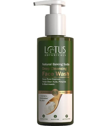 Lotus Botanicals Baking Soda Deep Cleansing Facewash 180ml