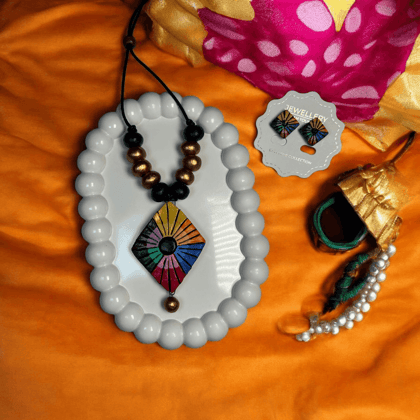 Colorful Terracotta Necklace