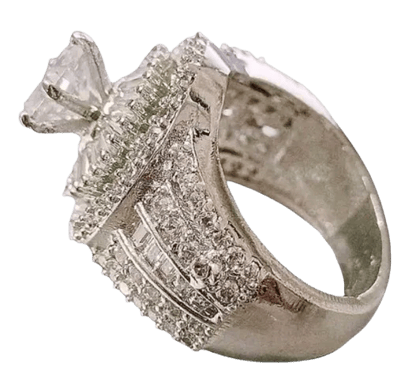 Minimalist Silver Hand Rings Set - pack of 2