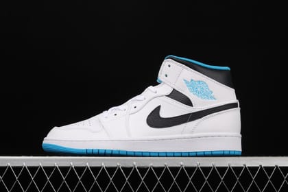 Air Jordan 1 AJ1 Mid - Laser Blue-Euro 41