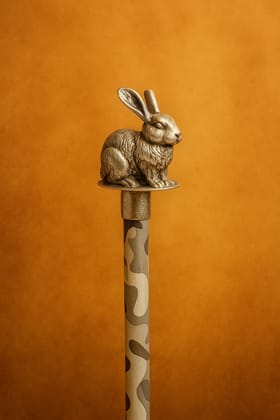 Bunny Pencil Topper (Silver)