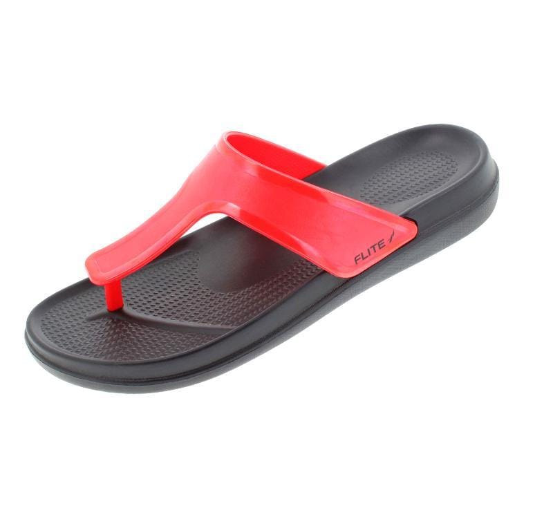 Flite FL402 Black Red L No 7 Ladies Slipper