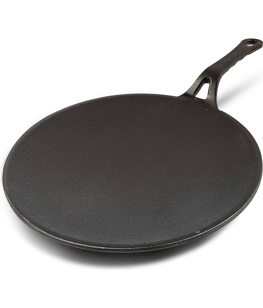 The Indus Valley - Cast Iron Concave Tawa ( Pack of 1 )