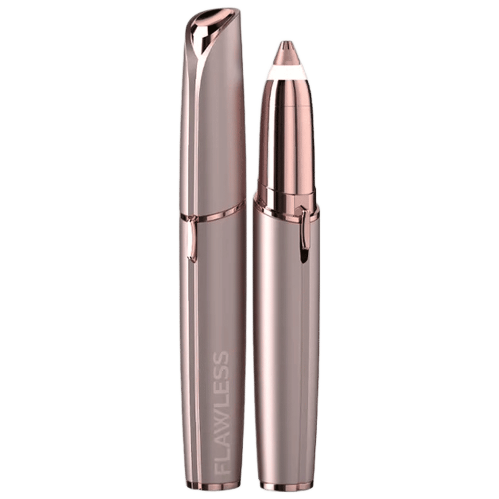 FINISHING TOUCH FLAWLESS Rechargeable Cordless Dry Trimmer for Women (German Technology, Brows Blush)