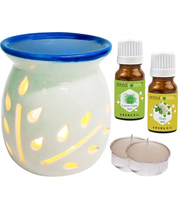 Peepalcomm Ceramic Aroma Oils & Diffusers Set - Pack of 5
