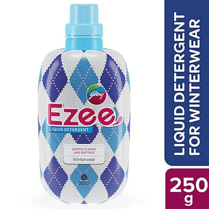 Godrej ezee Liquid Detergent for Winter wear - Woolmark Certified, 250 G Bottle
