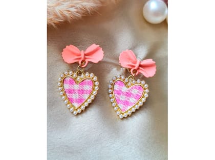 Ishkaara Bow-tiful Heart Earrings