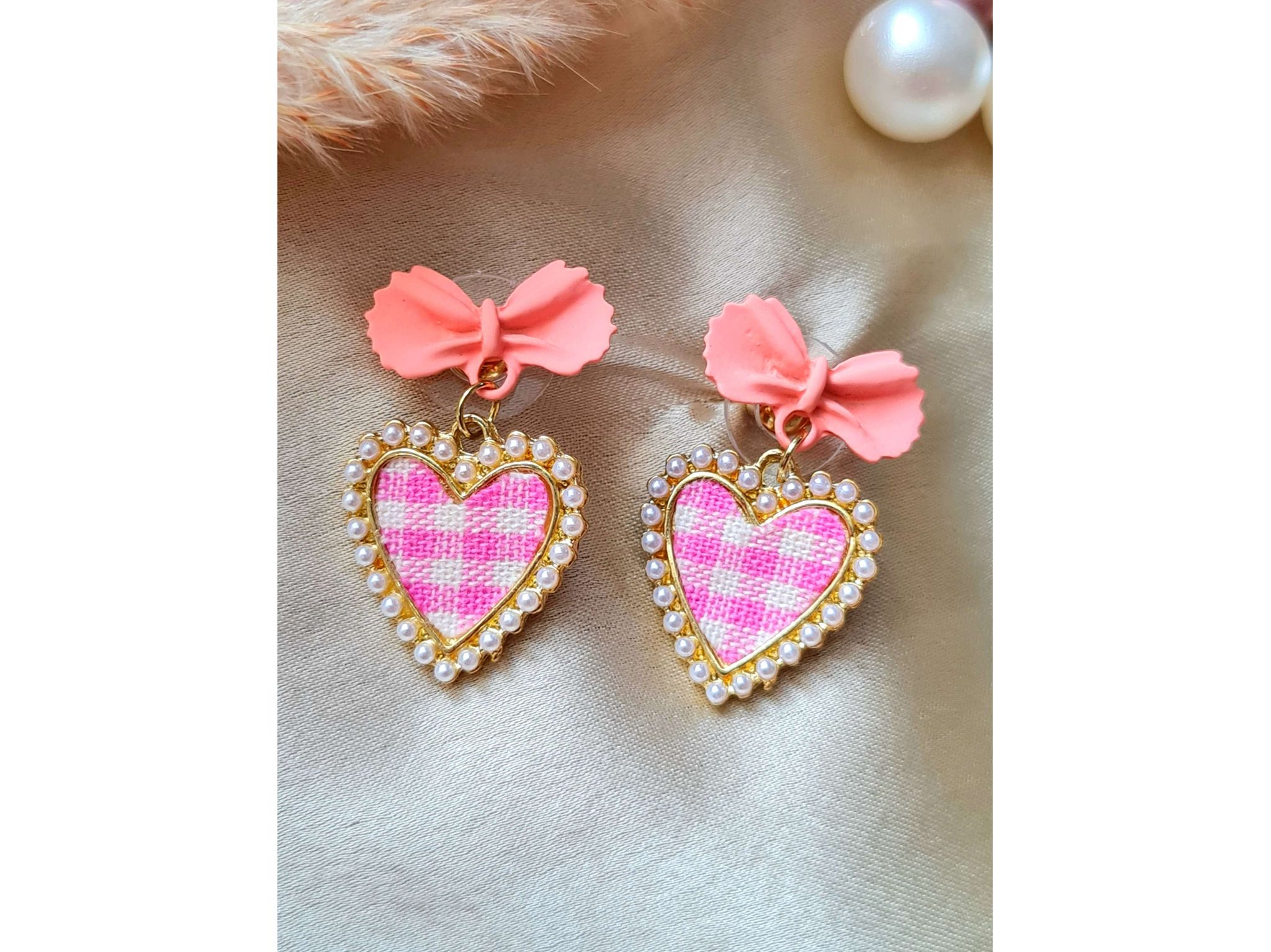 Ishkaara Bow-tiful Heart Earrings