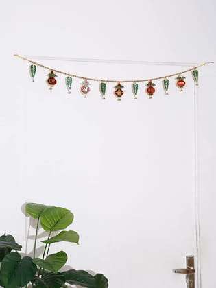 DreamKraft Metal Door Hangings Toran Bandarwal for Home Decor and Gift Purpose (126x9.5 cm)
