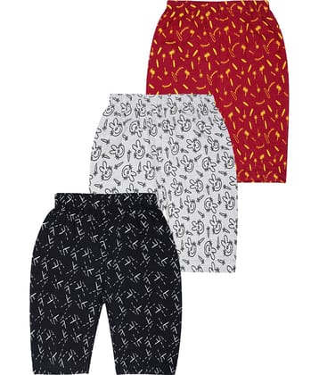 kukke Pack of 3 Cotton Shorts For Baby Boys ( Multicolor )