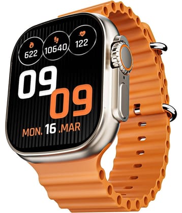 COREGENIX ULTRA Orange Smartwatch With Calling Orange Smart Watch