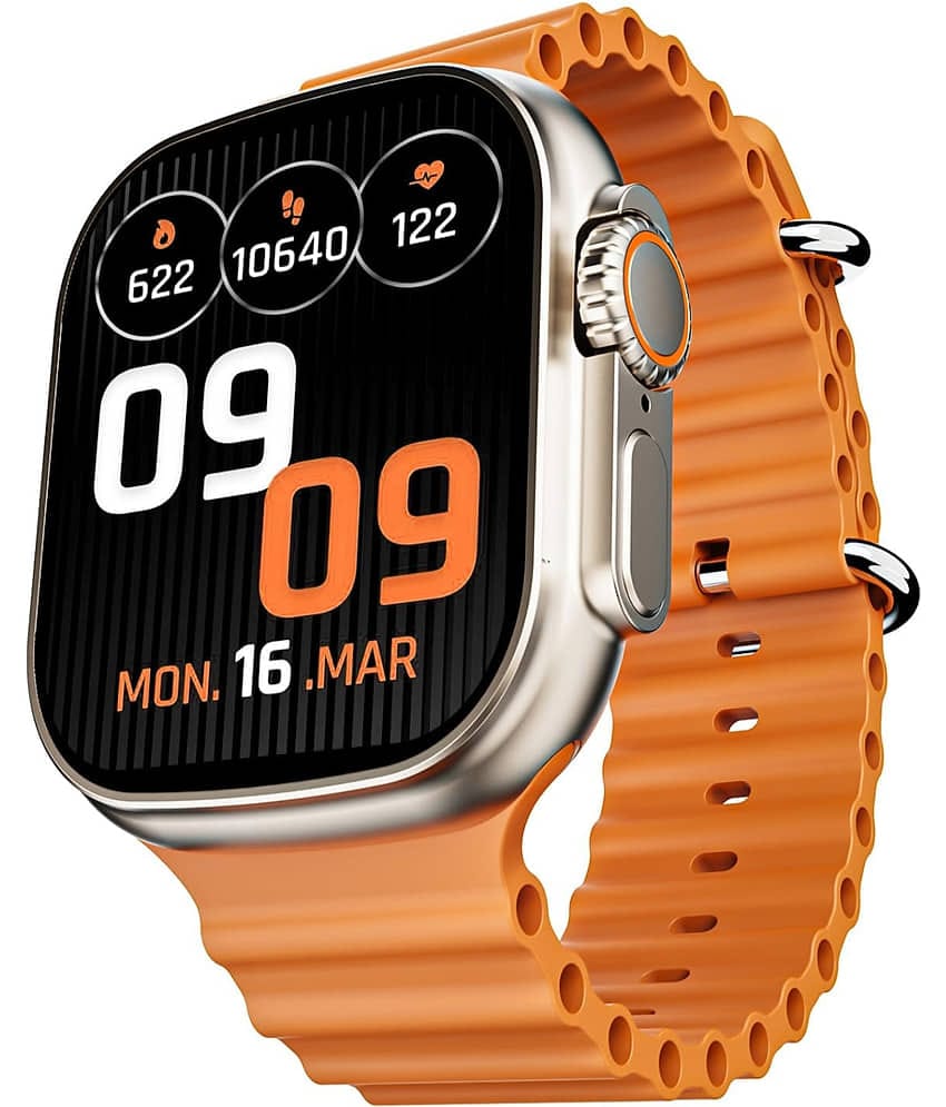 COREGENIX ULTRA Orange Smartwatch With Calling Orange Smart Watch