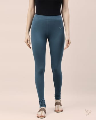 Cotton Churidar Legging - Rare Jade-S / Rare Jade