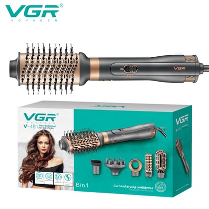 VGR V-491 (6 In 1 ) Hot Air Styler For Women VGR V-491 (6 In 1 ) Hot Air Styler For Women - Default Title