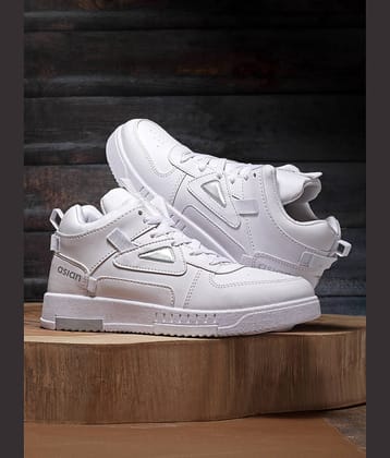 ASIAN TARZAN-11 White Men's Sneakers