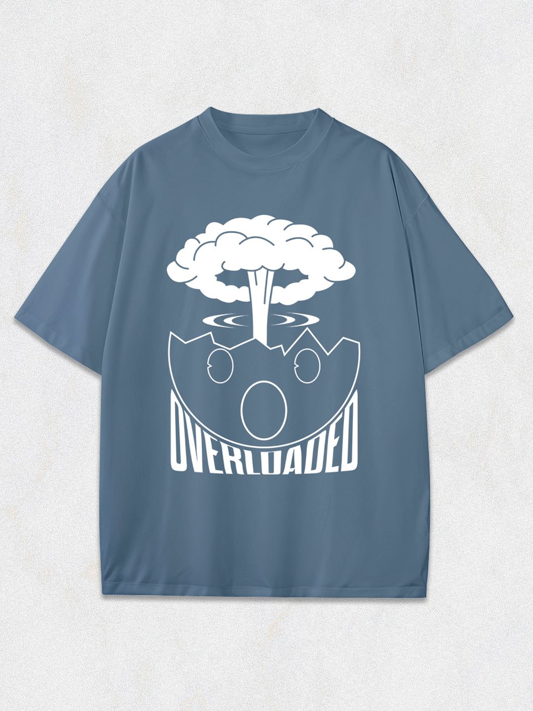 Overloaded Oversized T-Shirt-River Side / S