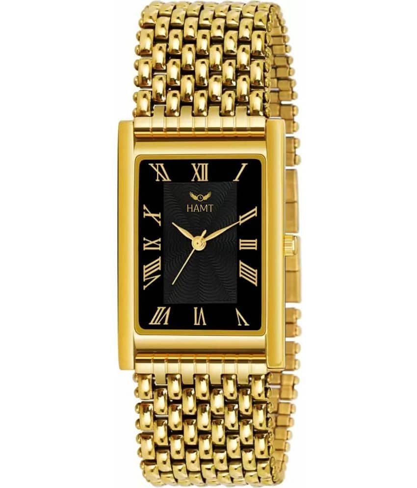 HAMT Gold Metal Analog Men's Watch