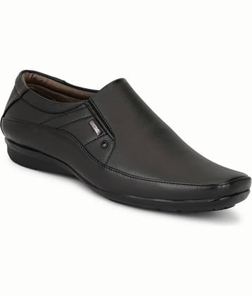 MARKRANGE - Black Men's Slip On Formal Shoes