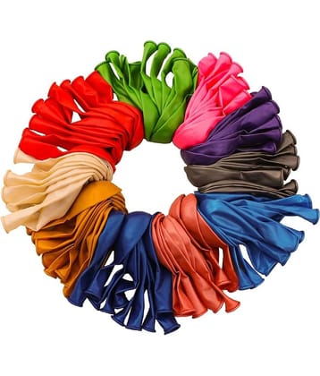 ZYOZI™ 100pcs Latex Balloons, 12inch Multicolor to Celebrate Latex Balloons, Premium Thick Balloons for Birthday/baby shower/Party/Christmas/Wedding and Holidays
