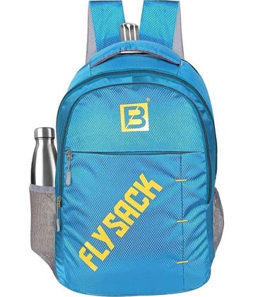 FLYSACK Light Blue PU Backpack ( 40 Ltrs )