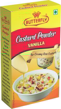 Butterfly Custard  Powder 200g (Weight - 200g) by Butterfly Dessert Mixes and Bakery Needs.