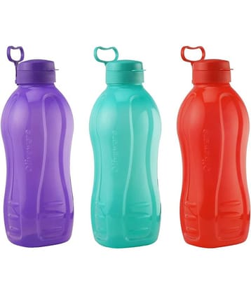 Oliveware - Multicolour Water Bottle 2000 mL ( Set of 3 )