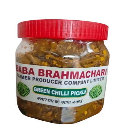 Green Chilli Pickels - 500 gm