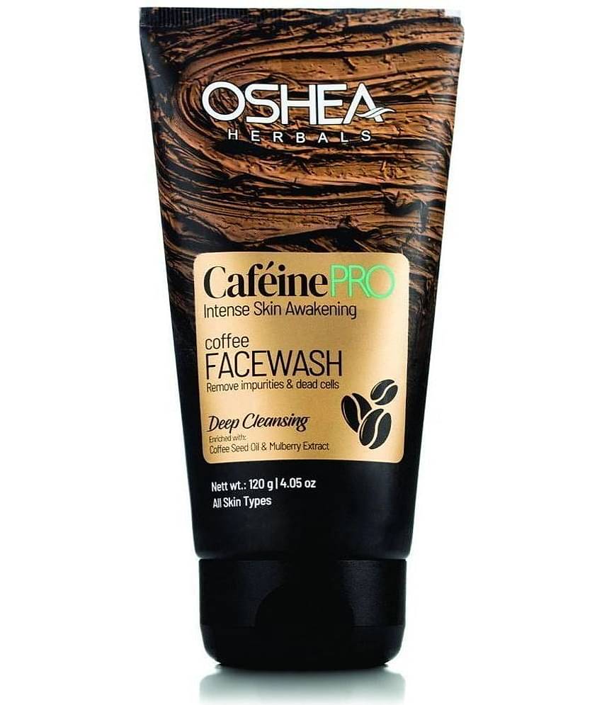 Oshea Herbals CAFEINE PRO Intense Skin Awakening Coffee FACEWASH 120grams