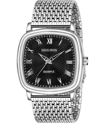 LOUIS DEVIN - Silver Metal Analog Men's Watch