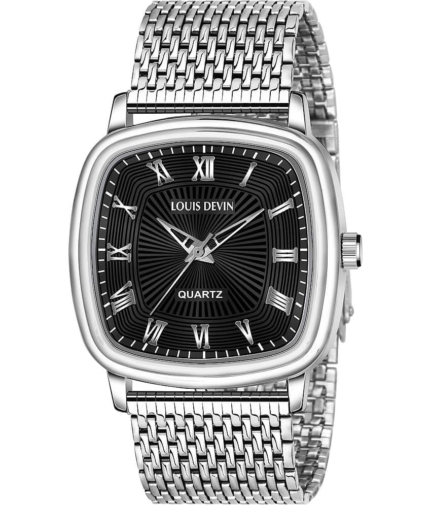 LOUIS DEVIN - Silver Metal Analog Men's Watch