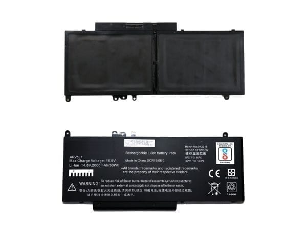 Laptop Battery For Dell E5450 – G5M10, E5550, E5570, Latitude E5470 Laptops , 7.4V 4 Cells 51Wh – Compatible