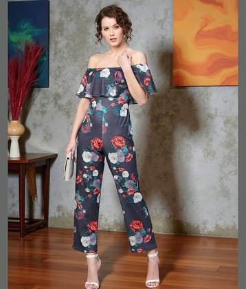 Zima Leto - Navy Blue Polyester Regular Fit Women's Jumpsuit ( Pack of 1 )