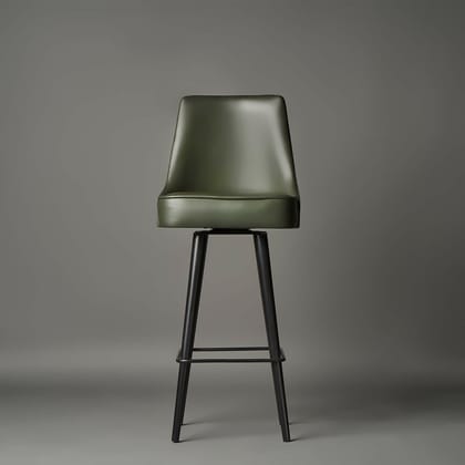 Olive Bar Stool-Olive Green