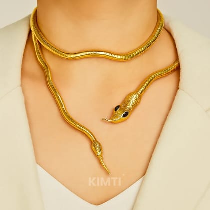 Flexible Snake Necklace – Adjustable & Bendable