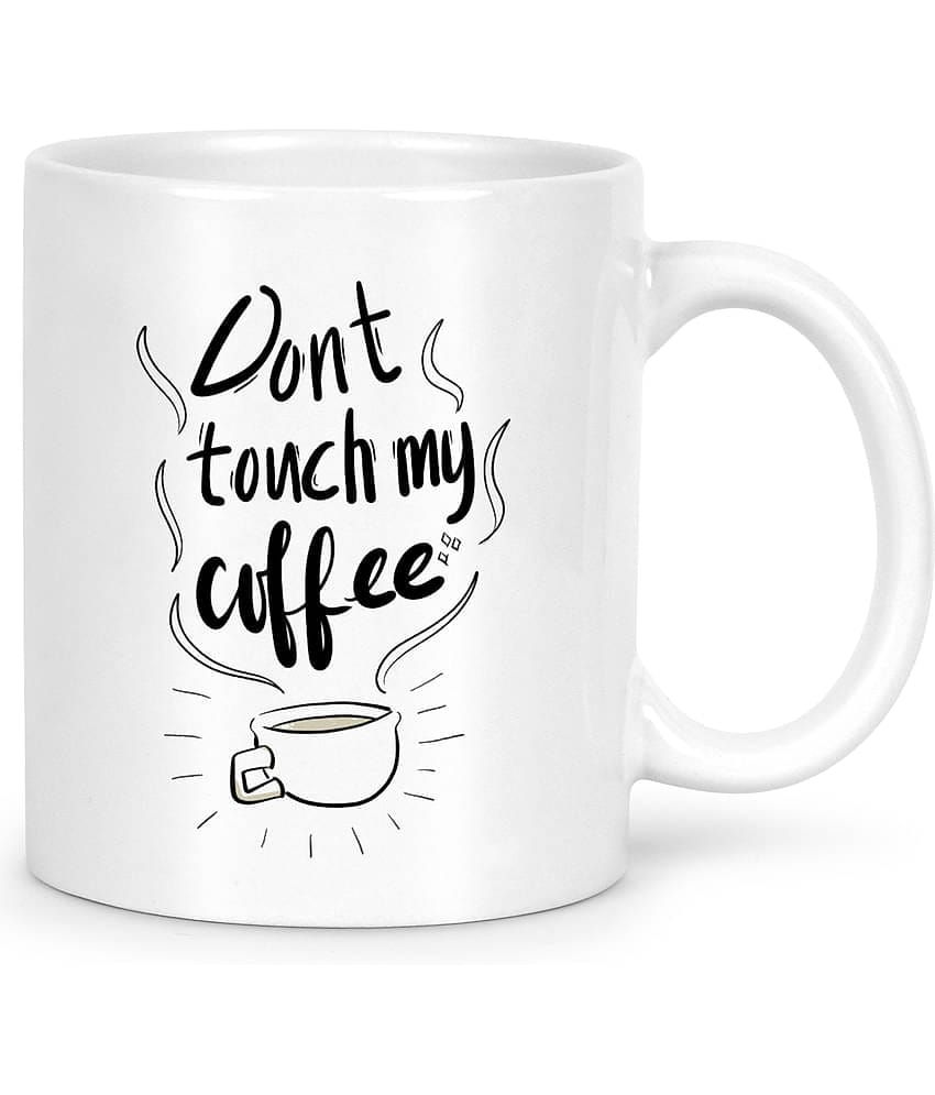 Idream Quote Printed Ceramic Coffee Mug 1 Pcs 330 mL