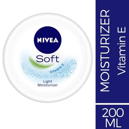 Nivea Soft, Light Moisturising Cream, 200 ml