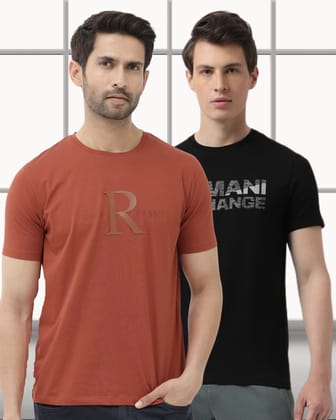 Iconic Logo Combo Tees-for Mens-M